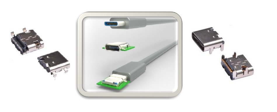 类型C至USB 2.0 |Micro USB 2.0连接器适配器