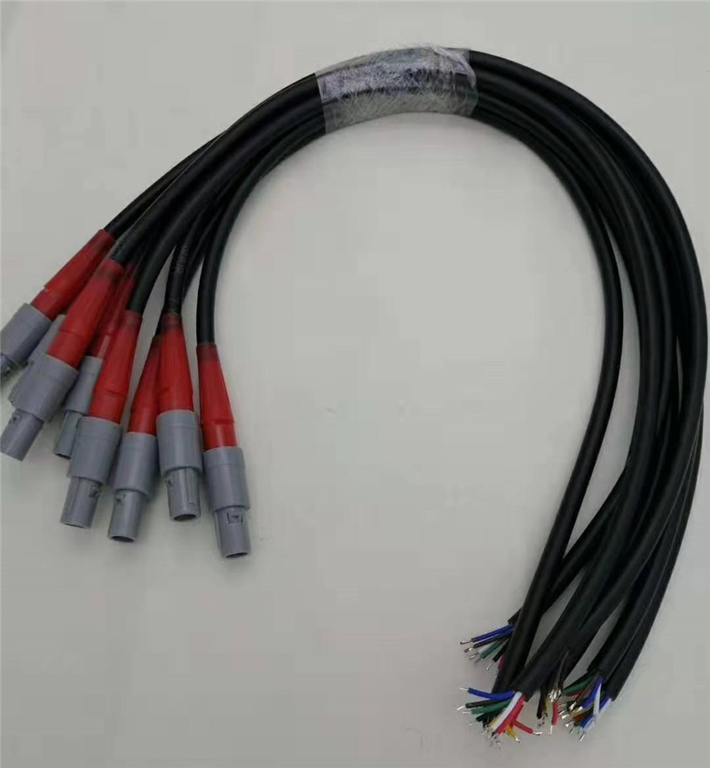 工业医疗推拉连接器电缆