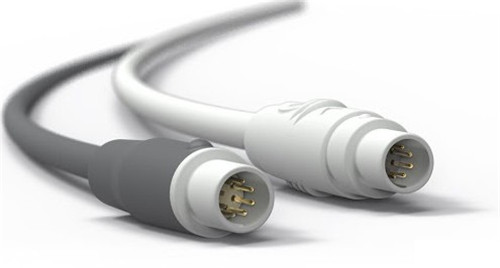 医疗呼吸器端口电缆塑料推挽连接器监视器电缆组件