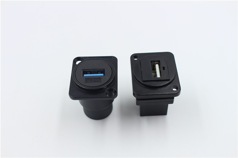 USB3.0至USB3.1至USB2.0适配器连接器面板航空连接器