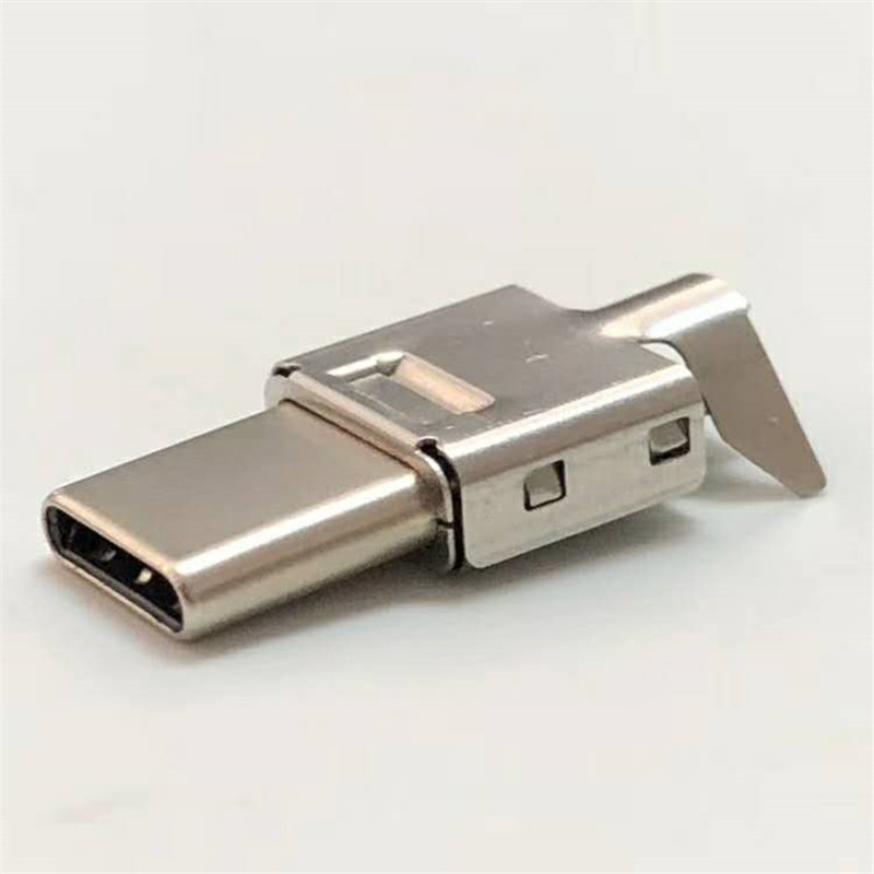 USB type-C male充电连接器协会认证的3外壳连接器