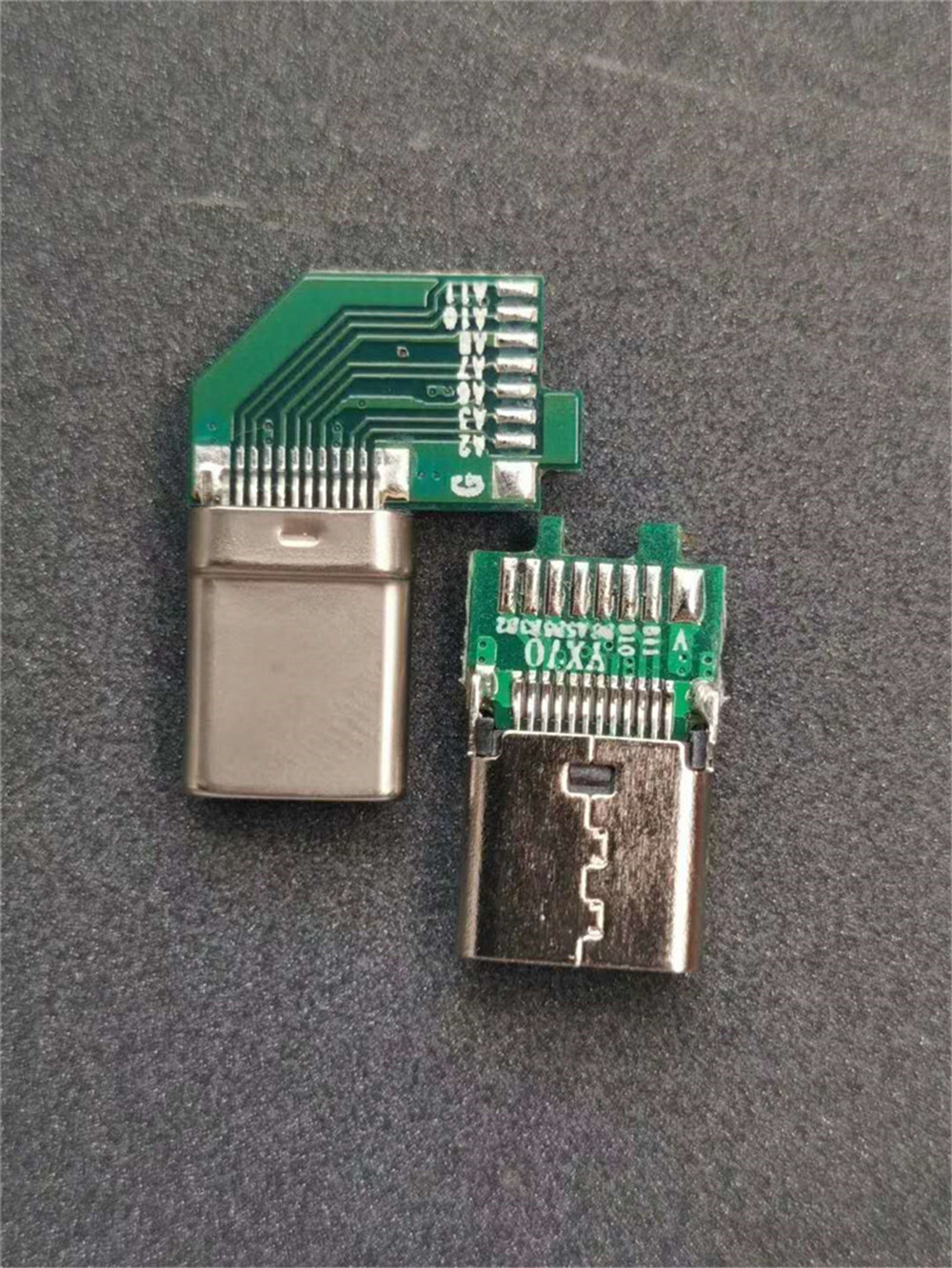 键入与IC C侧垂直连接器usb3.1连接器而不IC的数据线