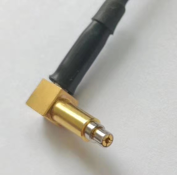 高频coaxia射频弯头90度连接器l gold plated connector