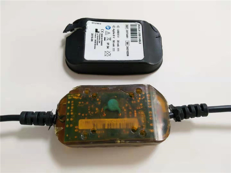 工业连接器低压注塑胶水成型防水Agilia IP68 USB电缆