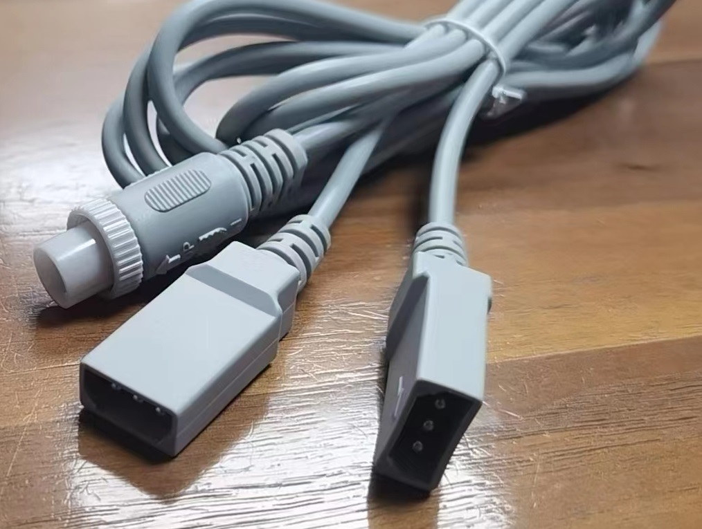 医疗拆分信号输出线6PIN数据电源医疗信号电缆