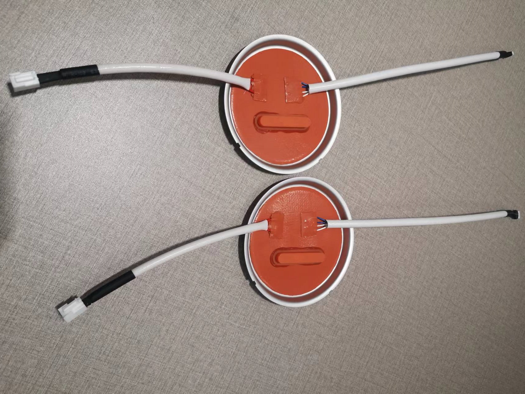 医用非侵入性呼吸机加热加湿器盒温度控制电缆